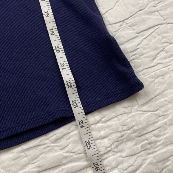 Anthropologie Ribbed Cold Shoulder Long Sleeve Shirt size Medium - Picture 7 of 7